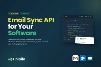 Email Synchronization API for Seamless Software Integration