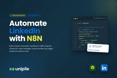 Guide to Automating LinkedIn with N8N and Unipile