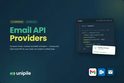 Best Email API Providers in 2026: Compare 6 Sync APIs