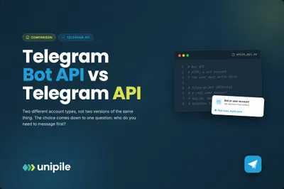 Telegram Bot API vs Telegram API: Which One Do You Need?
