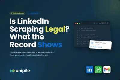Is LinkedIn Scraping Legal? What the Public Record Actually Shows