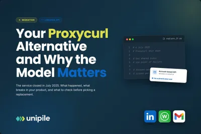 Proxycurl Alternative: What Happened, and How to Replace It in 2026