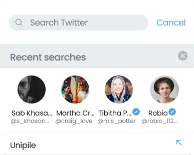 Twitter Search api