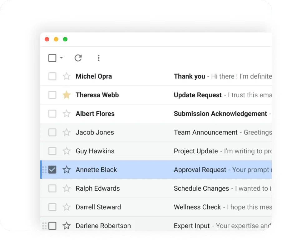 IMAP API Integration
