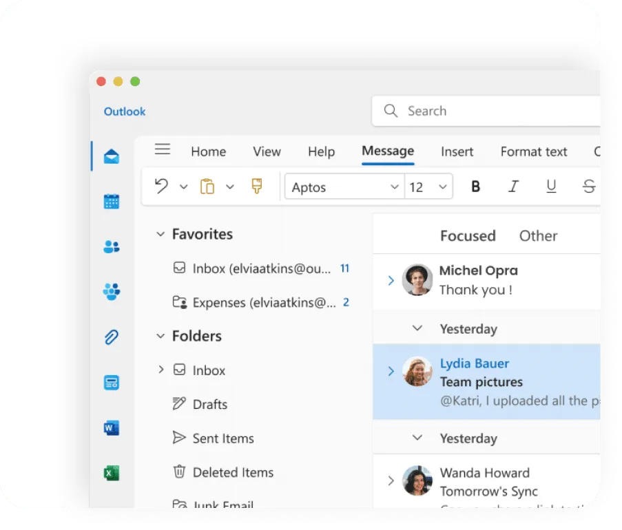 Outlook API Integration
