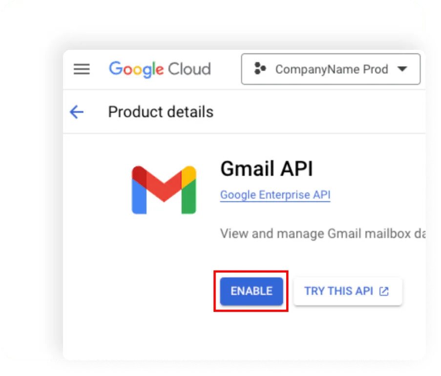 google oauth api