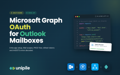 Microsoft Graph OAuth: Authenticate Outlook and Microsoft 365 Mailboxes (2026 Guide)